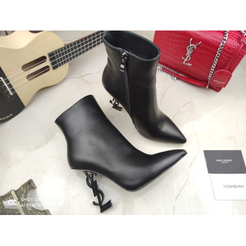 Replica Yves Saint Laurent YSL Boots For Women #1139335 $125.00 USD for Wholesale