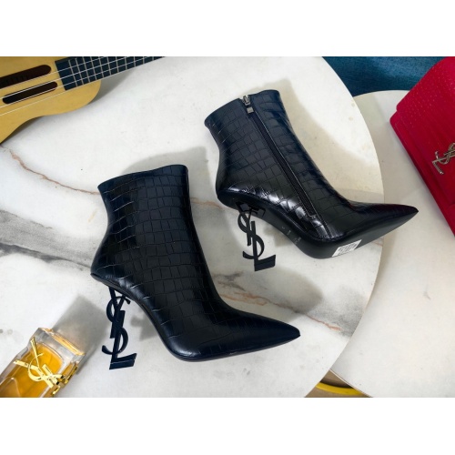 Replica Yves Saint Laurent YSL Boots For Women #1139337, $125.00 USD, [ITEM#1139337], Replica Yves Saint Laurent YSL Boots outlet from China