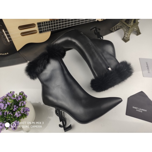 Replica Yves Saint Laurent YSL Boots For Women #1139341 $130.00 USD for Wholesale