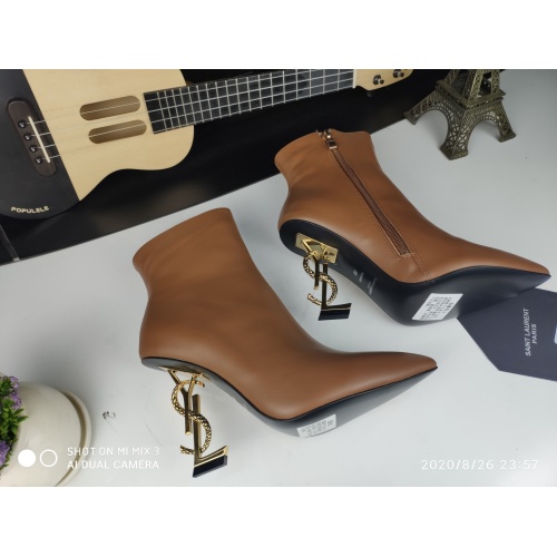 Replica Yves Saint Laurent YSL Boots For Women #1139343, $130.00 USD, [ITEM#1139343], Replica Yves Saint Laurent YSL Boots outlet from China