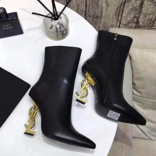 Replica Yves Saint Laurent YSL Boots For Women #1139392, $130.00 USD, [ITEM#1139392], Replica Yves Saint Laurent YSL Boots outlet from China