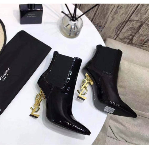 Replica Yves Saint Laurent YSL Boots For Women #1139393, $130.00 USD, [ITEM#1139393], Replica Yves Saint Laurent YSL Boots outlet from China
