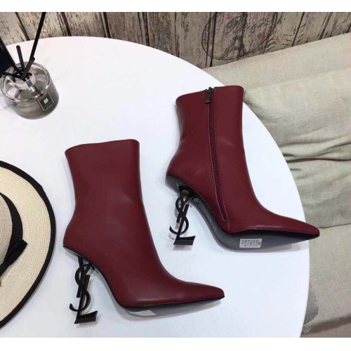 Replica Yves Saint Laurent YSL Boots For Women #1139394, $125.00 USD, [ITEM#1139394], Replica Yves Saint Laurent YSL Boots outlet from China