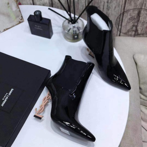 Replica Yves Saint Laurent YSL Boots For Women #1139405 $125.00 USD for Wholesale