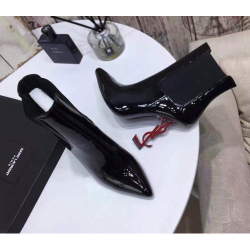 Replica Yves Saint Laurent YSL Boots For Women #1139406 $125.00 USD for Wholesale