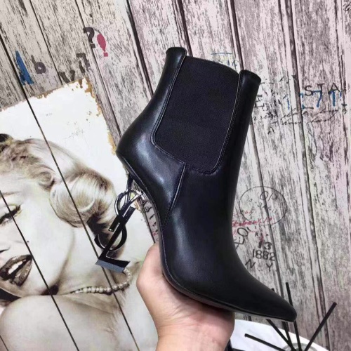 Replica Yves Saint Laurent YSL Boots For Women #1139409 $125.00 USD for Wholesale