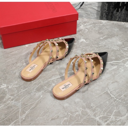 Replica Valentino Slippers For Women #1139484 $96.00 USD for Wholesale