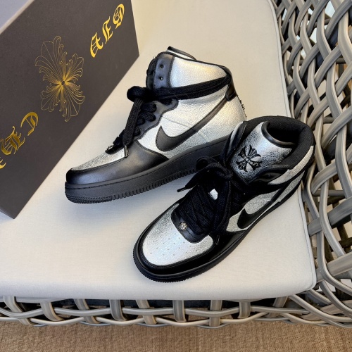 Replica Chrome Hearts High Tops Shoes For Men #1140098, $140.00 USD, [ITEM#1140098], Replica Chrome Hearts High Tops Shoes outlet from China