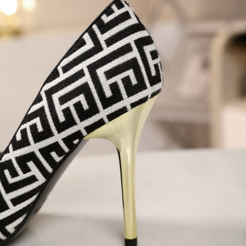 Replica Balmain High-Heeled Shoes For Women #1140146 $82.00 USD for Wholesale
