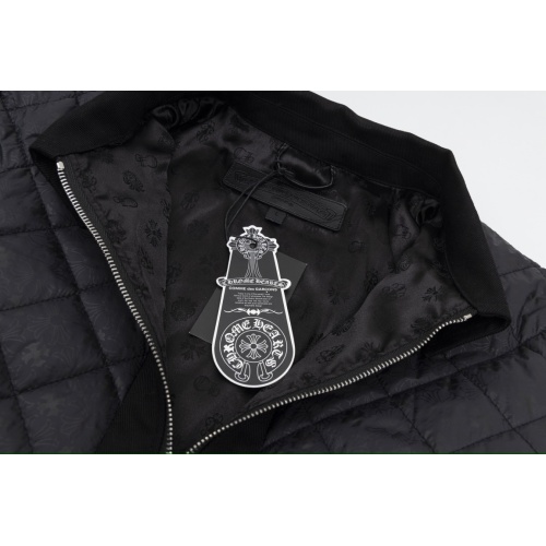 Replica Chrome Hearts Coat Long Sleeved For Men #1140864 $122.00 USD for Wholesale