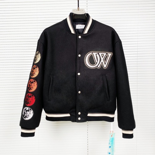 Replica Off-White Jackets Long Sleeved For Unisex #1140893, $85.00 USD, [ITEM#1140893], Replica Off-White Jackets outlet from China