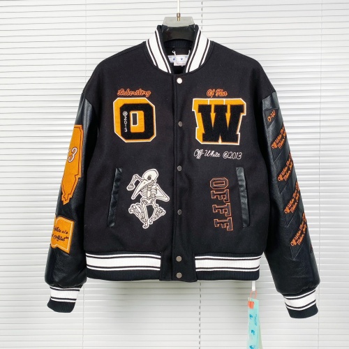 Replica Off-White Jackets Long Sleeved For Unisex #1140896, $92.00 USD, [ITEM#1140896], Replica Off-White Jackets outlet from China
