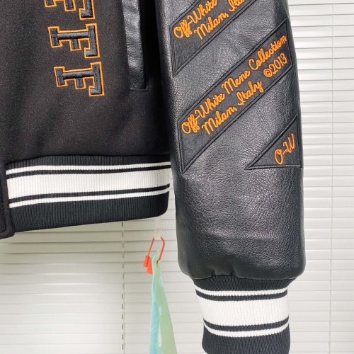 Replica Off-White Jackets Long Sleeved For Unisex #1140896 $92.00 USD for Wholesale