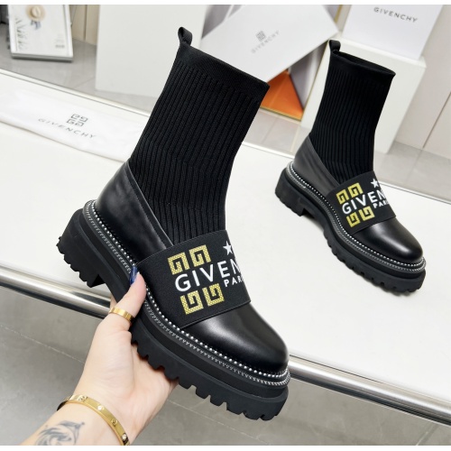 Replica Givenchy Boots For Women #1140906 $102.00 USD for Wholesale