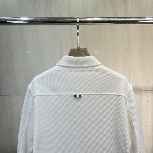 Replica Thom Browne Jackets Long Sleeved For Men #1140924 $135.00 USD for Wholesale