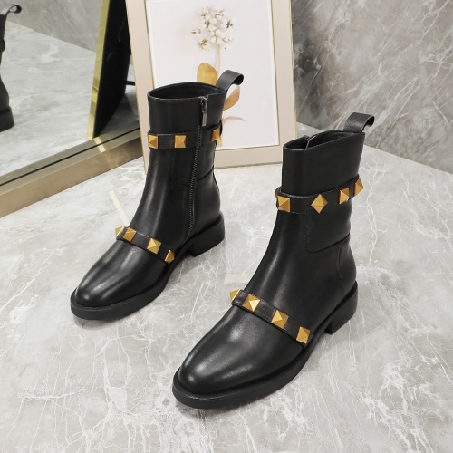 Replica Valentino Boots For Women #1140963, $108.00 USD, [ITEM#1140963], Replica Valentino Boots outlet from China