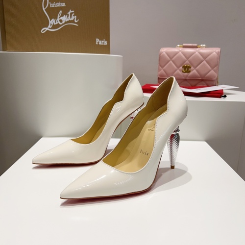 Replica Christian Louboutin High-heeled shoes For Women #1140986, $122.00 USD, [ITEM#1140986], Replica Christian Louboutin High-heeled shoes outlet from China