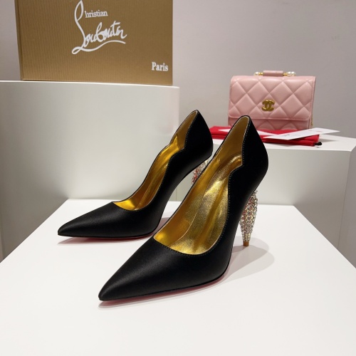Replica Christian Louboutin High-heeled shoes For Women #1140993, $122.00 USD, [ITEM#1140993], Replica Christian Louboutin High-heeled shoes outlet from China