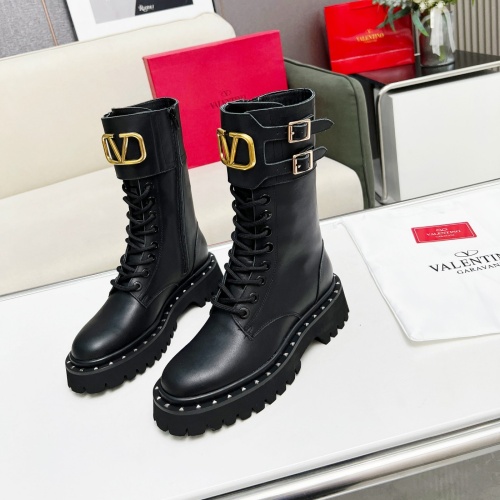 Replica Valentino Boots For Women #1140997, $128.00 USD, [ITEM#1140997], Replica Valentino Boots outlet from China
