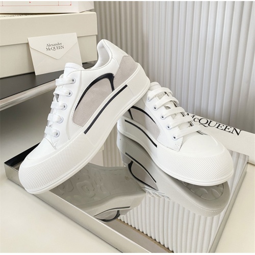 Replica Alexander McQueen Casual Shoes For Women #1141048 $98.00 USD for Wholesale