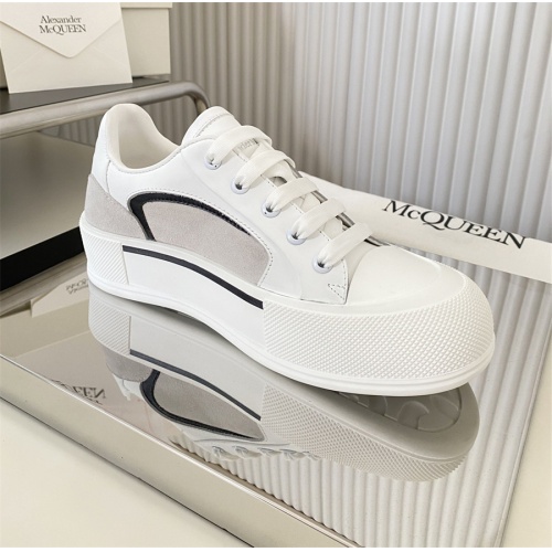 Replica Alexander McQueen Casual Shoes For Men #1141049 $98.00 USD for Wholesale