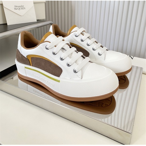 Replica Alexander McQueen Casual Shoes For Women #1141052 $98.00 USD for Wholesale
