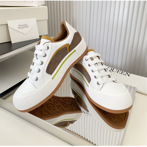 Replica Alexander McQueen Casual Shoes For Men #1141053 $98.00 USD for Wholesale