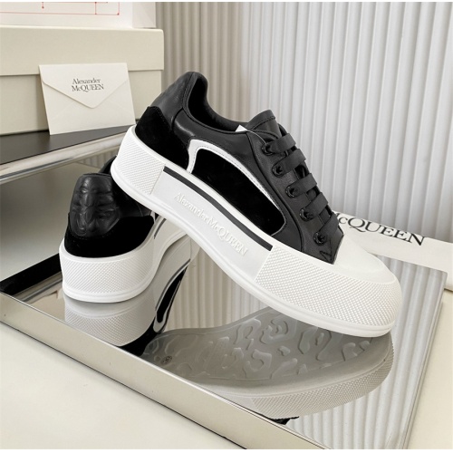 Replica Alexander McQueen Casual Shoes For Men #1141057 $98.00 USD for Wholesale