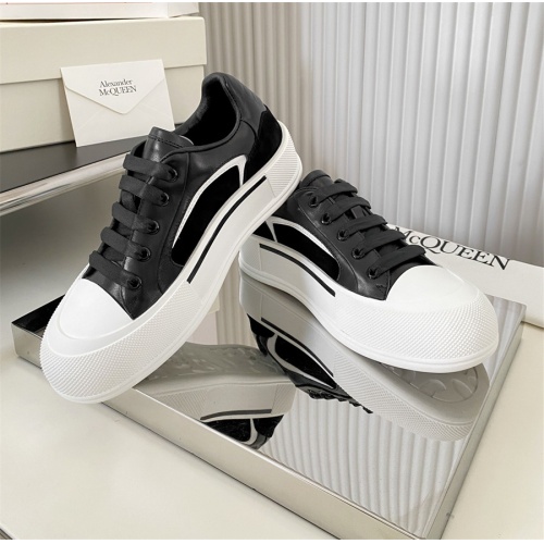 Replica Alexander McQueen Casual Shoes For Men #1141057 $98.00 USD for Wholesale