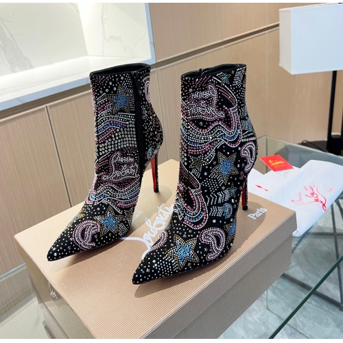 Replica Christian Louboutin Boots For Women #1141250, $195.00 USD, [ITEM#1141250], Replica Christian Louboutin Boots outlet from China
