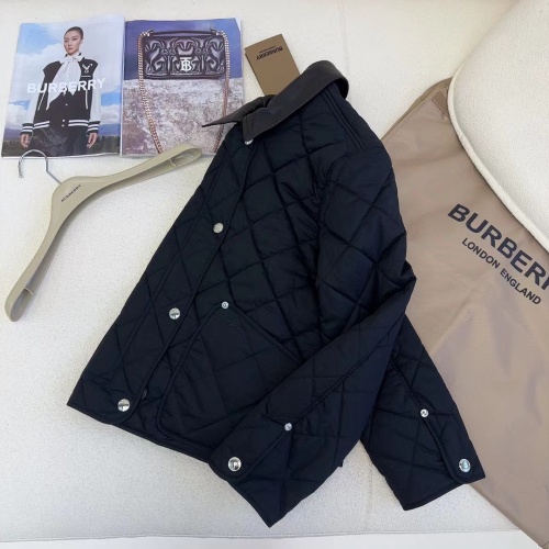 Replica Burberry Jackets Long Sleeved For Women #1141268 $108.00 USD for Wholesale