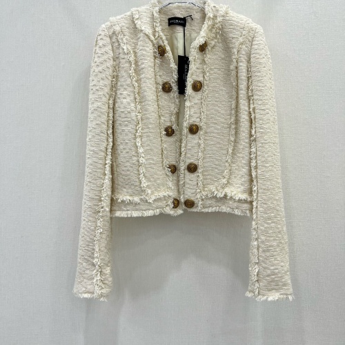 Replica Balmain Jackets Long Sleeved For Women #1141270, $150.00 USD, [ITEM#1141270], Replica Balmain Jackets outlet from China