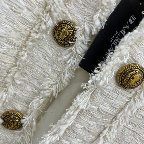 Replica Balmain Jackets Long Sleeved For Women #1141270 $150.00 USD for Wholesale