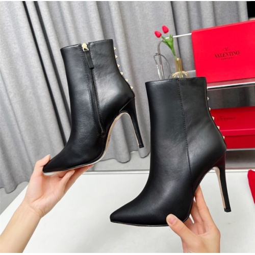 Replica Valentino Boots For Women #1141309, $105.00 USD, [ITEM#1141309], Replica Valentino Boots outlet from China