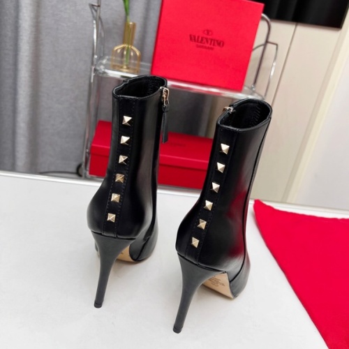 Replica Valentino Boots For Women #1141309 $105.00 USD for Wholesale