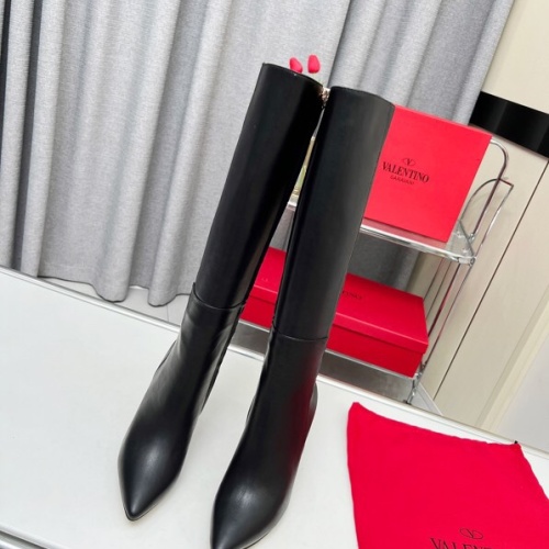Replica Valentino Boots For Women #1141310 $140.00 USD for Wholesale