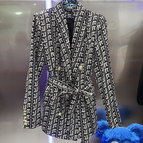 Replica Balmain Jackets Long Sleeved For Women #1141328, $98.00 USD, [ITEM#1141328], Replica Balmain Jackets outlet from China