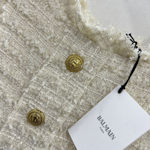 Replica Balmain Dresses Sleeveless For Women #1141382 $122.00 USD for Wholesale