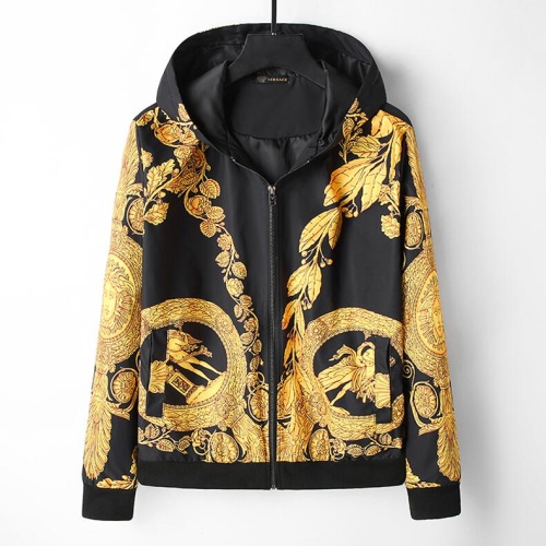 Replica Versace Jackets Long Sleeved For Men #1141498, $52.00 USD, [ITEM#1141498], Replica Versace Jackets outlet from China