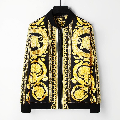 Replica Versace Jackets Long Sleeved For Men #1141499, $52.00 USD, [ITEM#1141499], Replica Versace Jackets outlet from China
