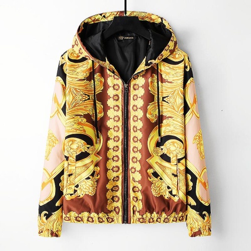 Replica Versace Jackets Long Sleeved For Men #1141500, $52.00 USD, [ITEM#1141500], Replica Versace Jackets outlet from China