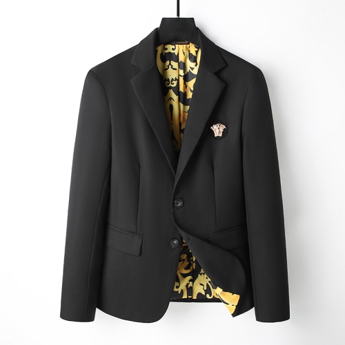 Replica Versace Jackets Long Sleeved For Men #1141619, $56.00 USD, [ITEM#1141619], Replica Versace Jackets outlet from China