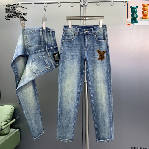 Replica Burberry Jeans For Men #1141819 $48.00 USD for Wholesale
