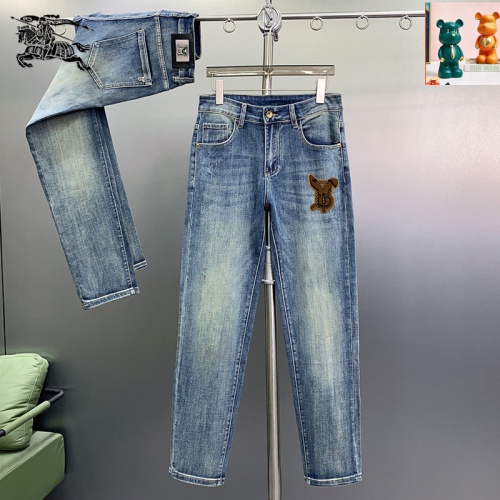 Replica Burberry Jeans For Men #1141819 $48.00 USD for Wholesale