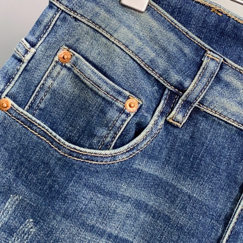 Replica Chrome Hearts Jeans For Men #1141822 $48.00 USD for Wholesale