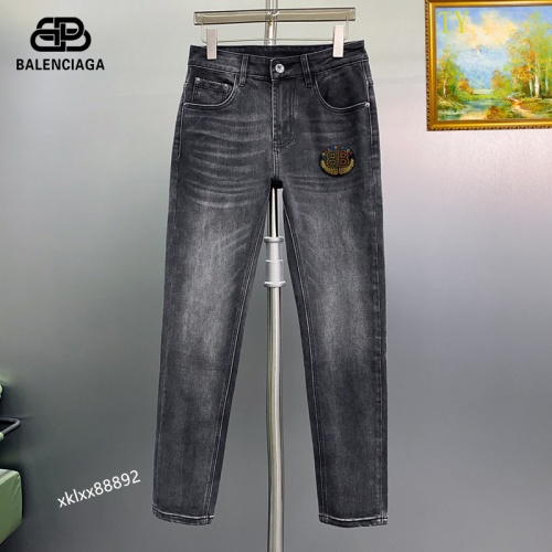 Replica Balenciaga Jeans For Men #1141834 $48.00 USD for Wholesale