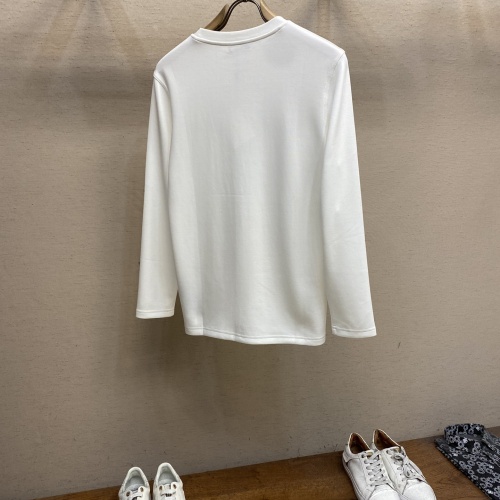Replica Balmain T-Shirts Long Sleeved For Unisex #1141971 $88.00 USD for Wholesale