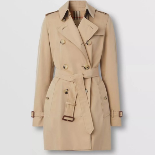 Replica Burberry Trench Coat Long Sleeved For Women #1142009, $170.00 USD, [ITEM#1142009], Replica Burberry Trench Coat outlet from China