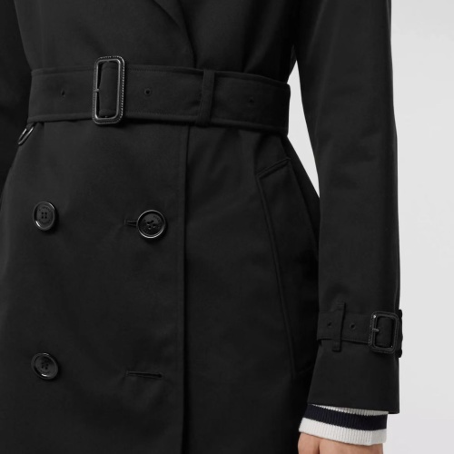 Replica Burberry Trench Coat Long Sleeved For Women #1142010 $170.00 USD for Wholesale