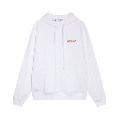 Replica Off-White Hoodies Long Sleeved For Unisex #1142245 $72.00 USD for Wholesale